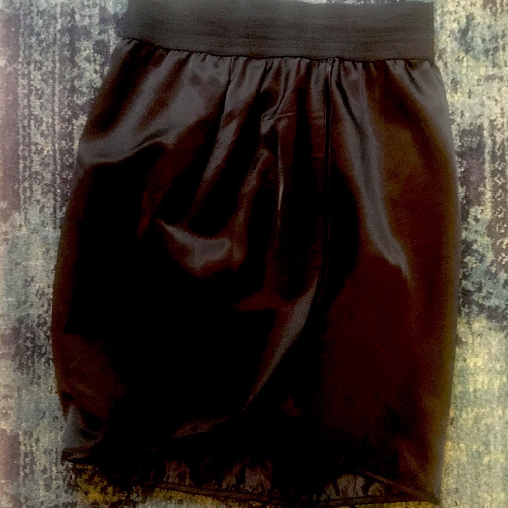 Lux Brand Black wrap mini skirt-Fun and festive!